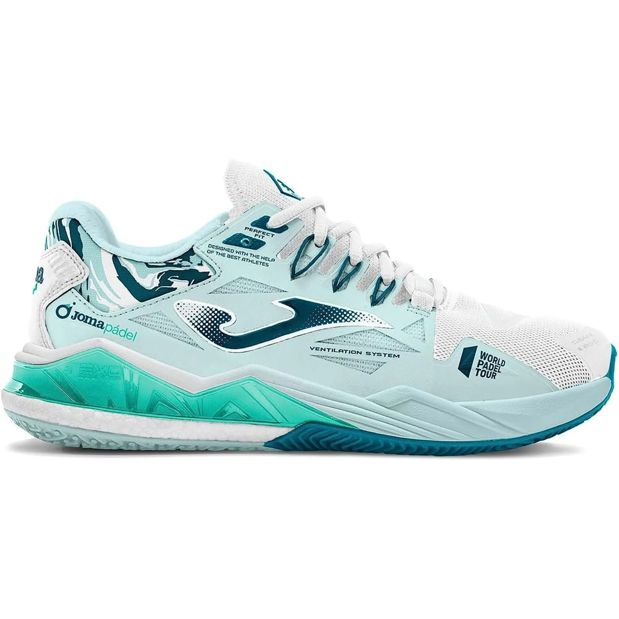 JOMA Women's Blue Padel Shoes