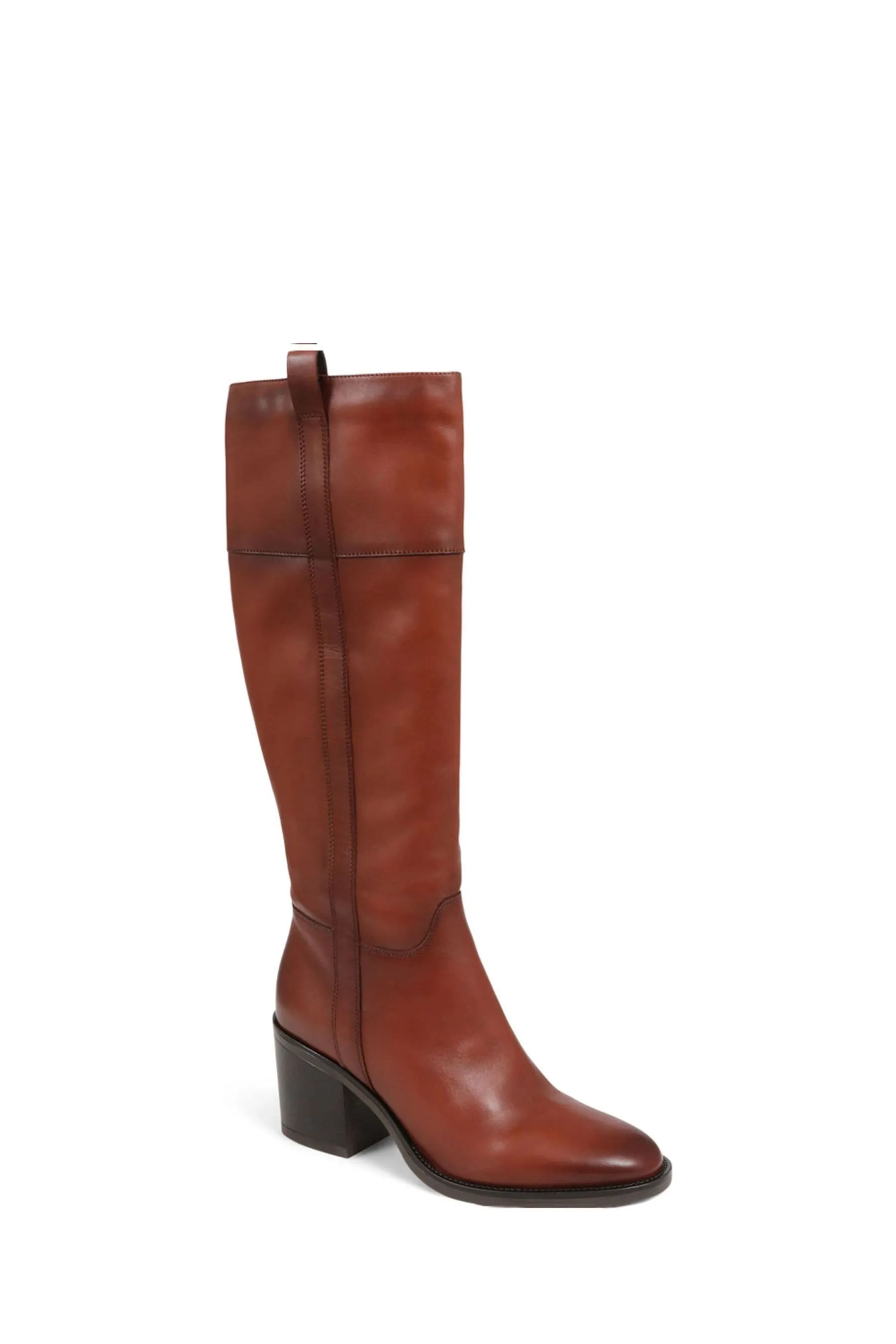 Jones Bootmaker - Marrone pelle ginocchio stivali