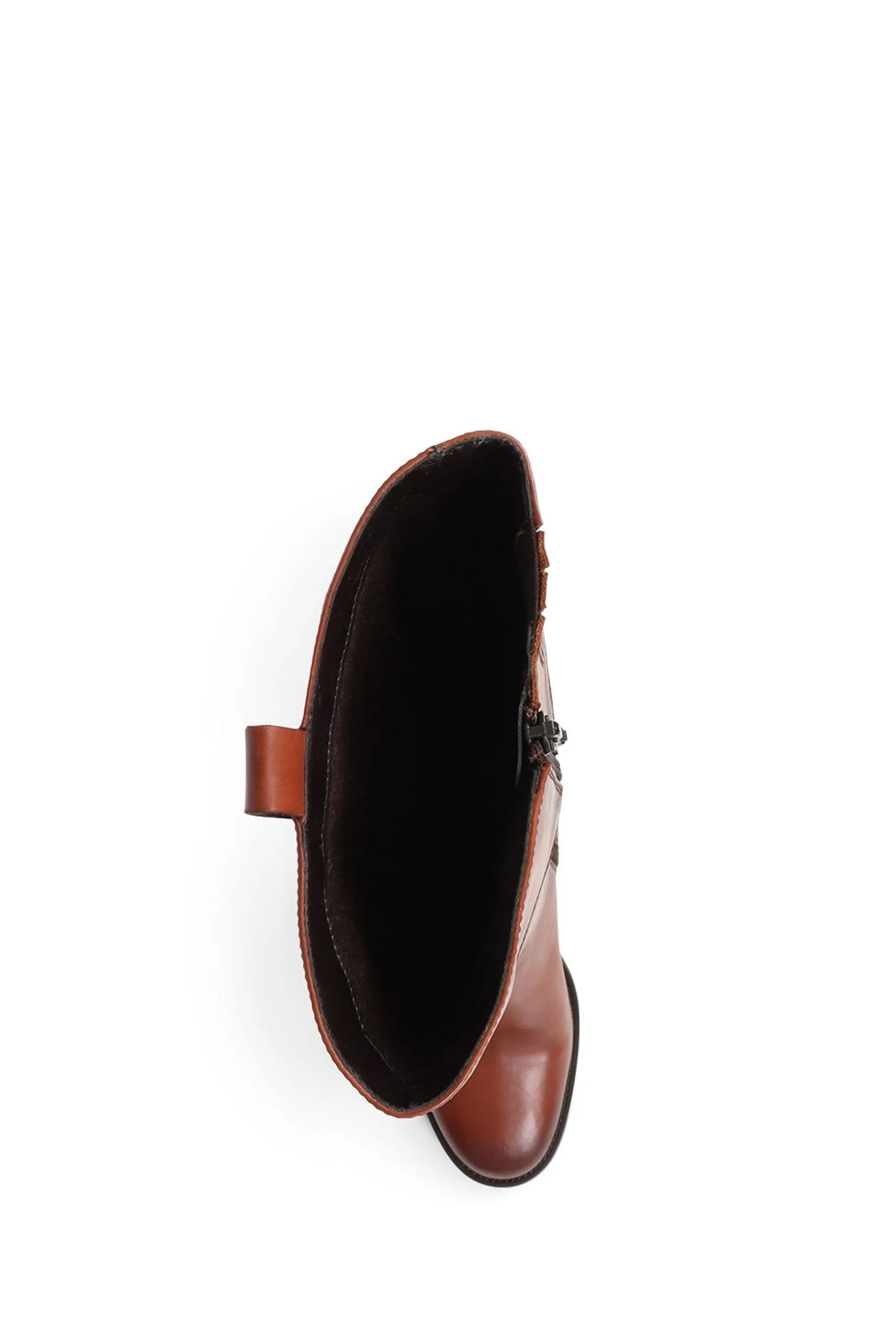 Jones Bootmaker - Marrone pelle ginocchio stivali