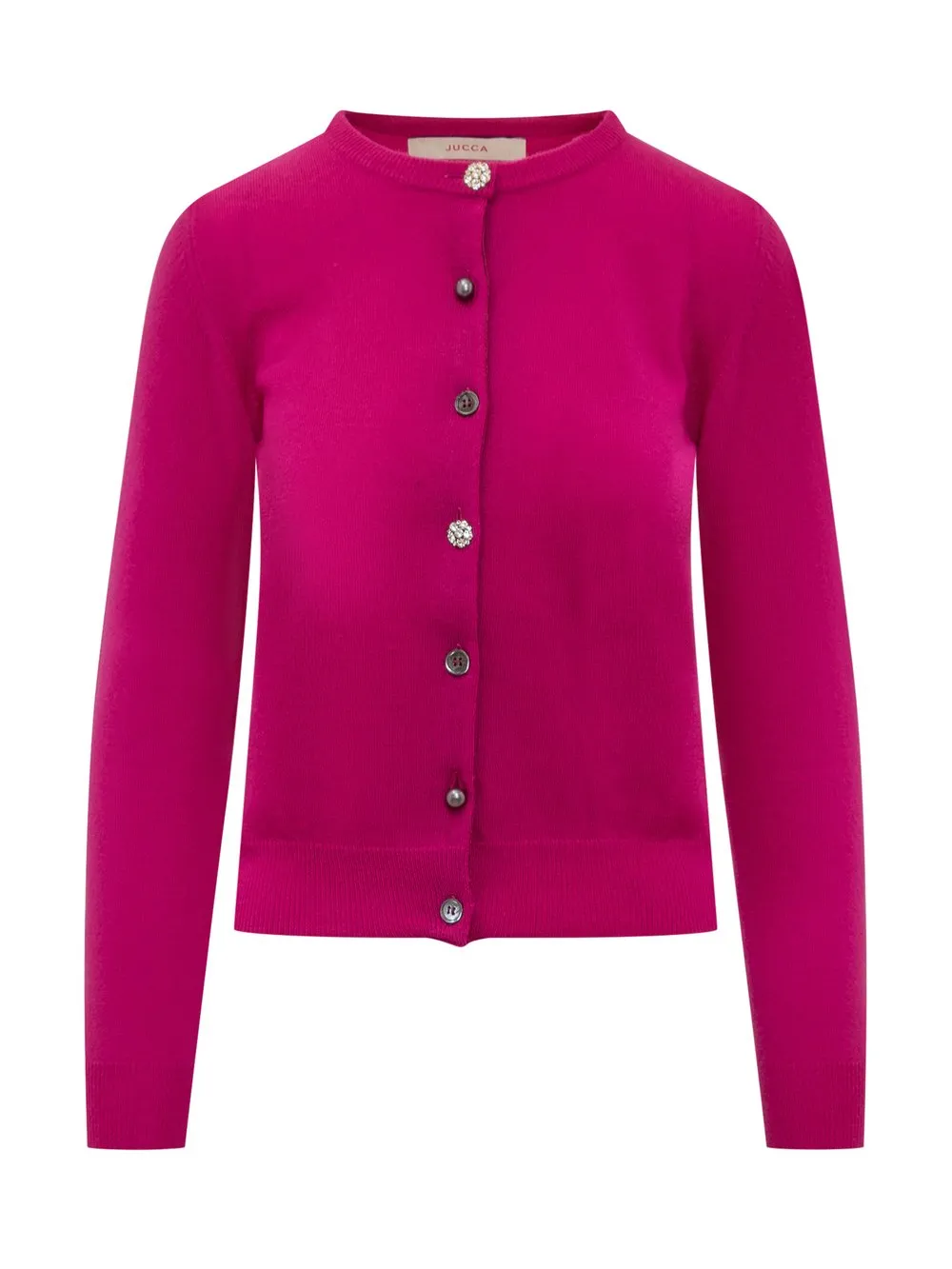 JUCCA Cardigan High Neck