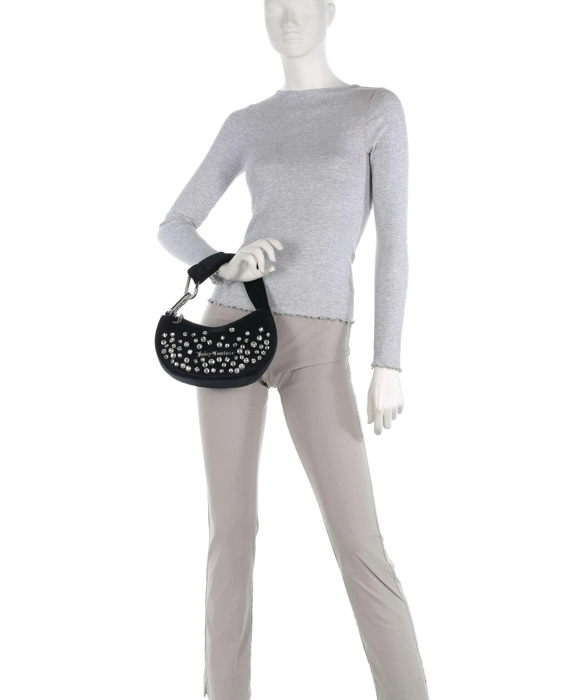 Juicy Couture Blossom S Black Polyester Handbag
