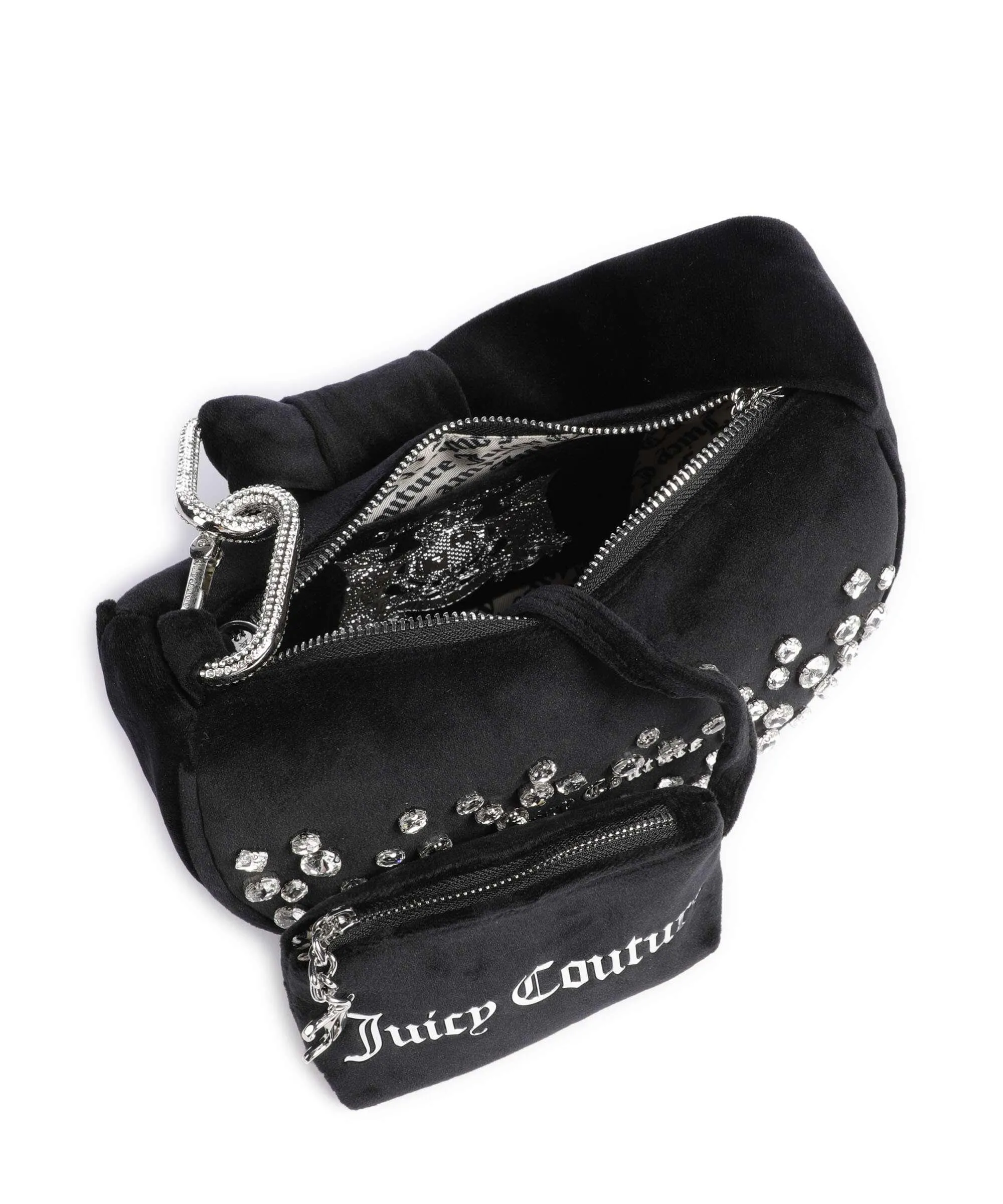 Juicy Couture Blossom S Black Polyester Handbag