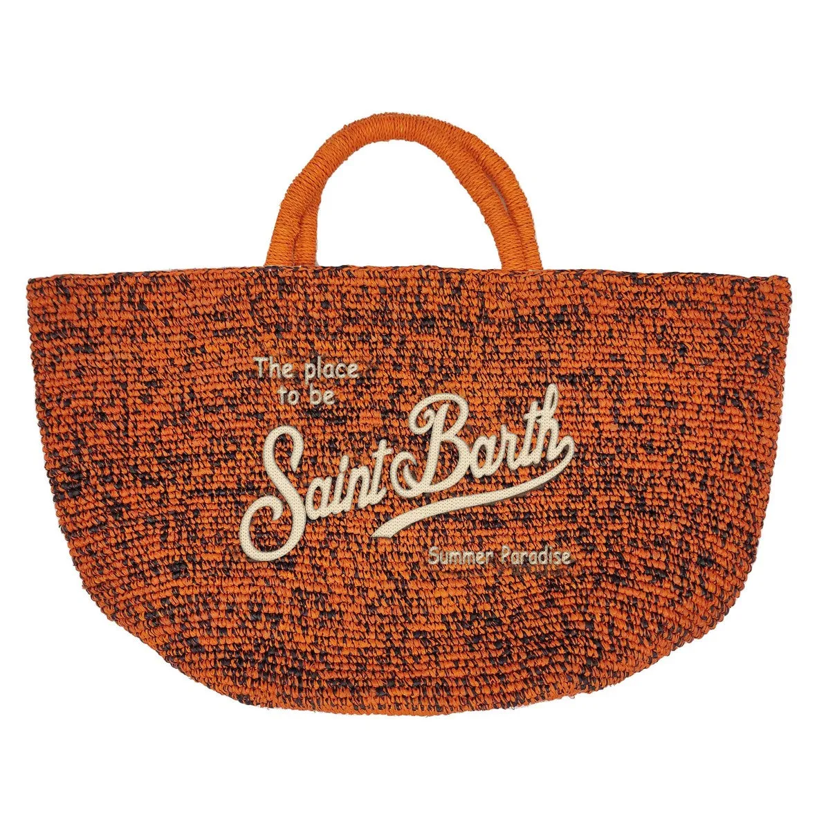Jute Handbag Logo Brick