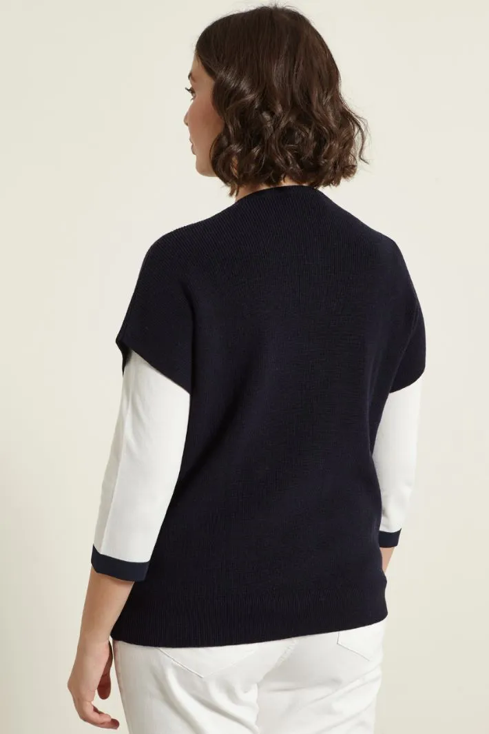 Kimono sleeve cardigan