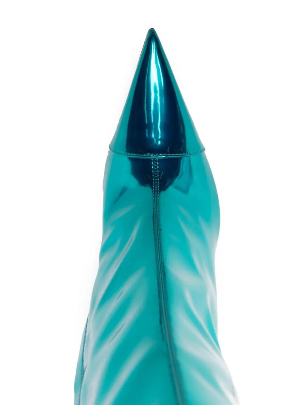 Knee-high boots Alex 105mm in light blue - women