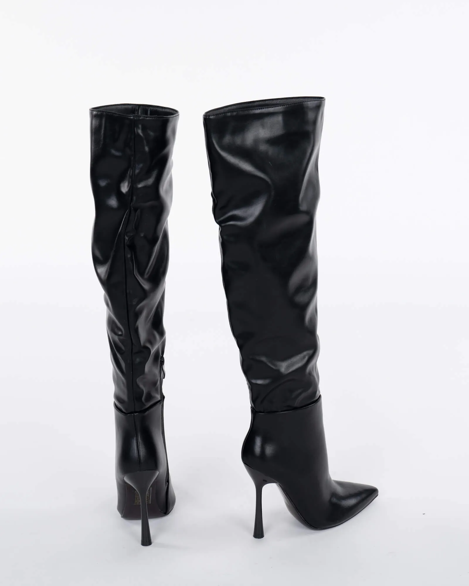 knee high boots - Black