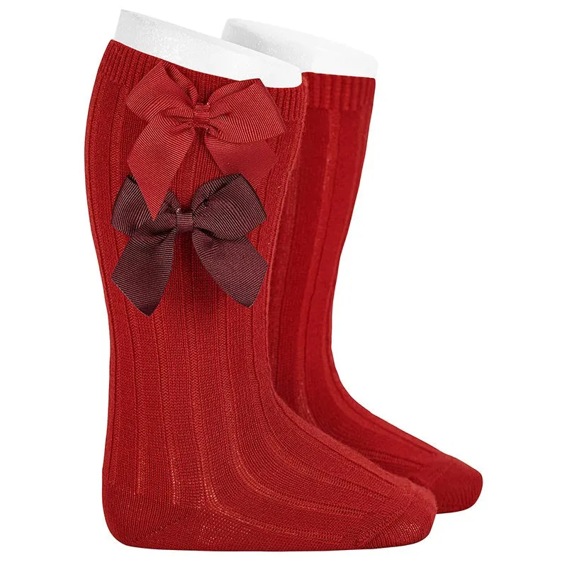 Knee-high socks for girls