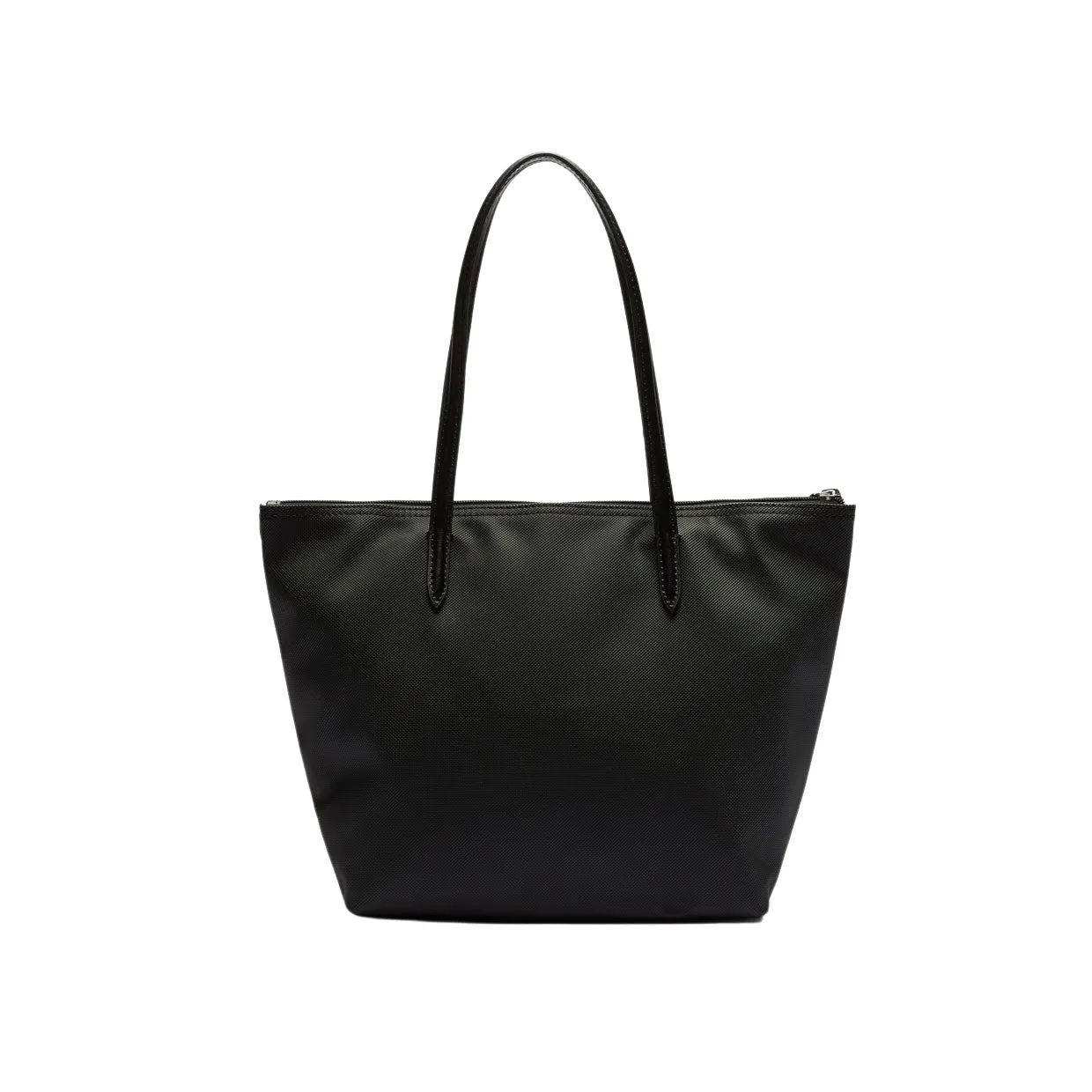 Lacoste small black tote bag