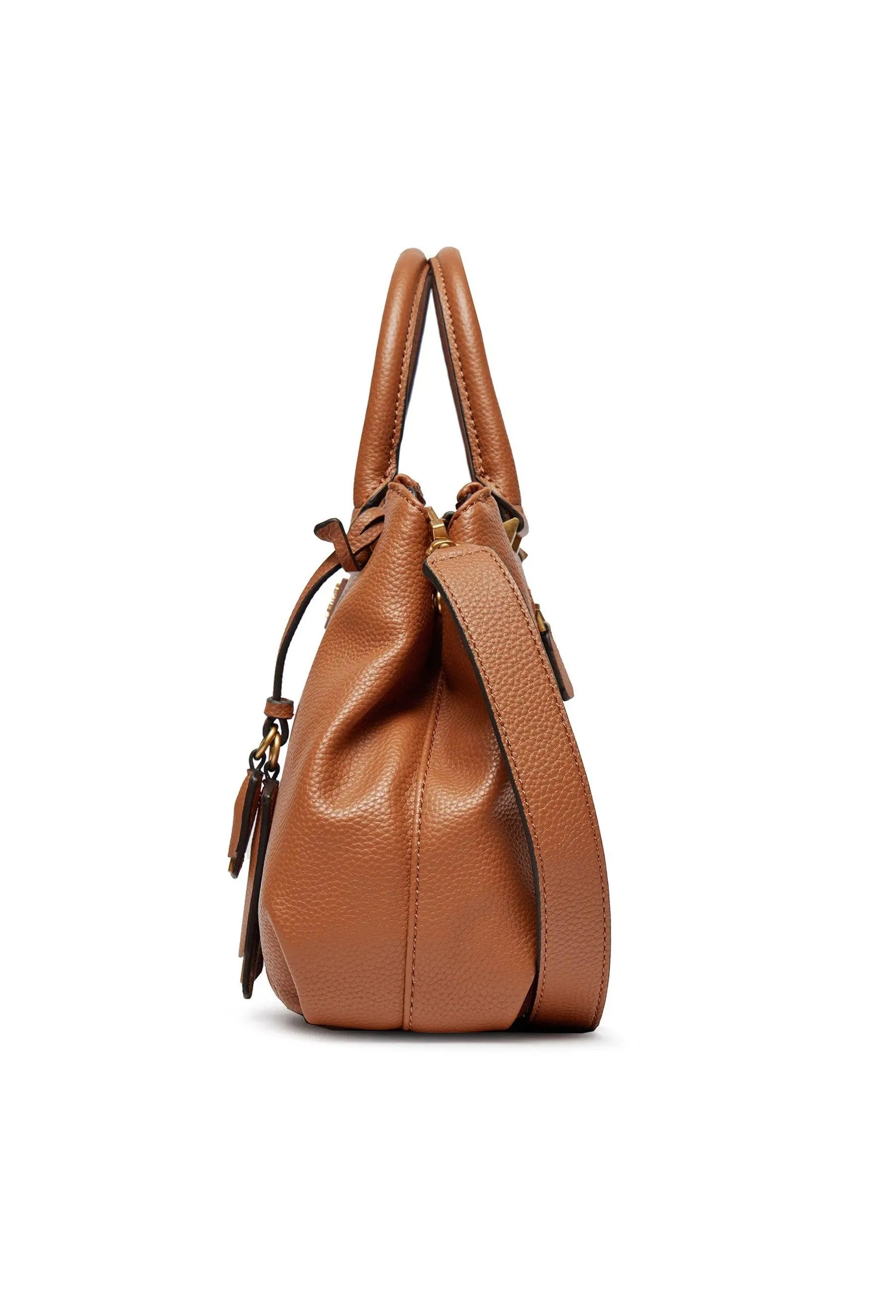 Laryn Borsa Satchel Donna Cognac Marrone - BA919606