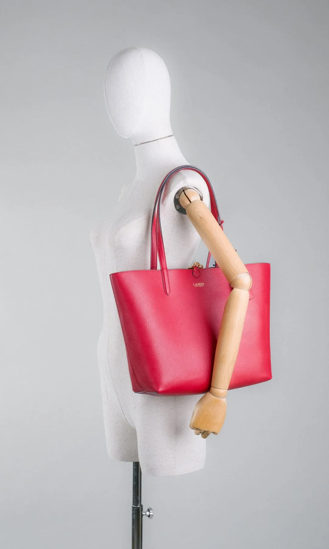 Lauren Ralph Lauren Borsa Tote media double-face