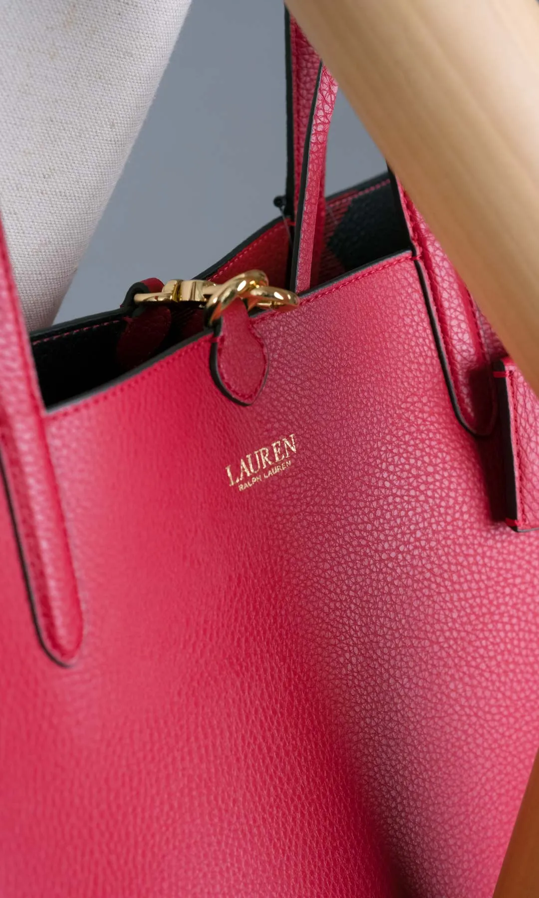 Lauren Ralph Lauren Borsa Tote media double-face