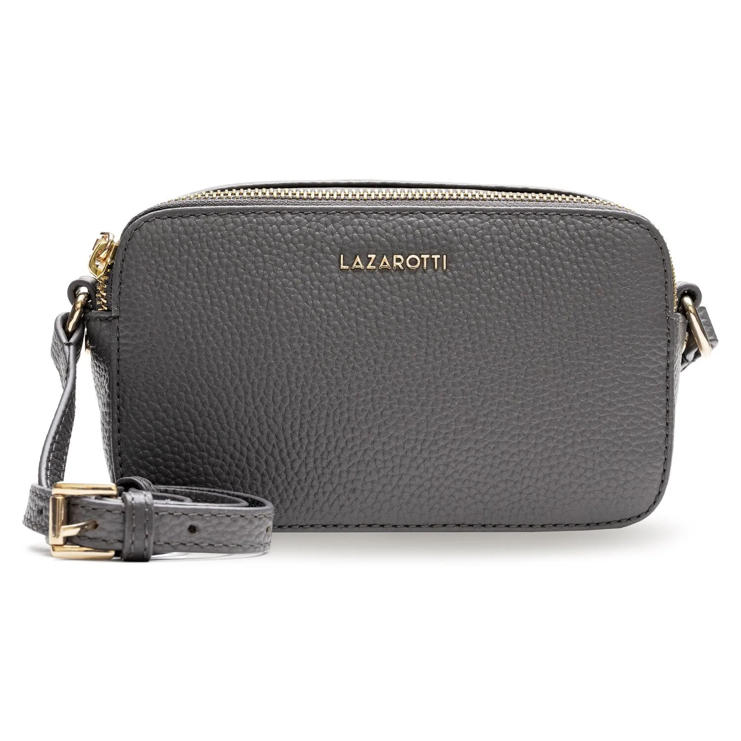 Lazarotti Bologna Leather Shoulder Bag Pelle 18 cm