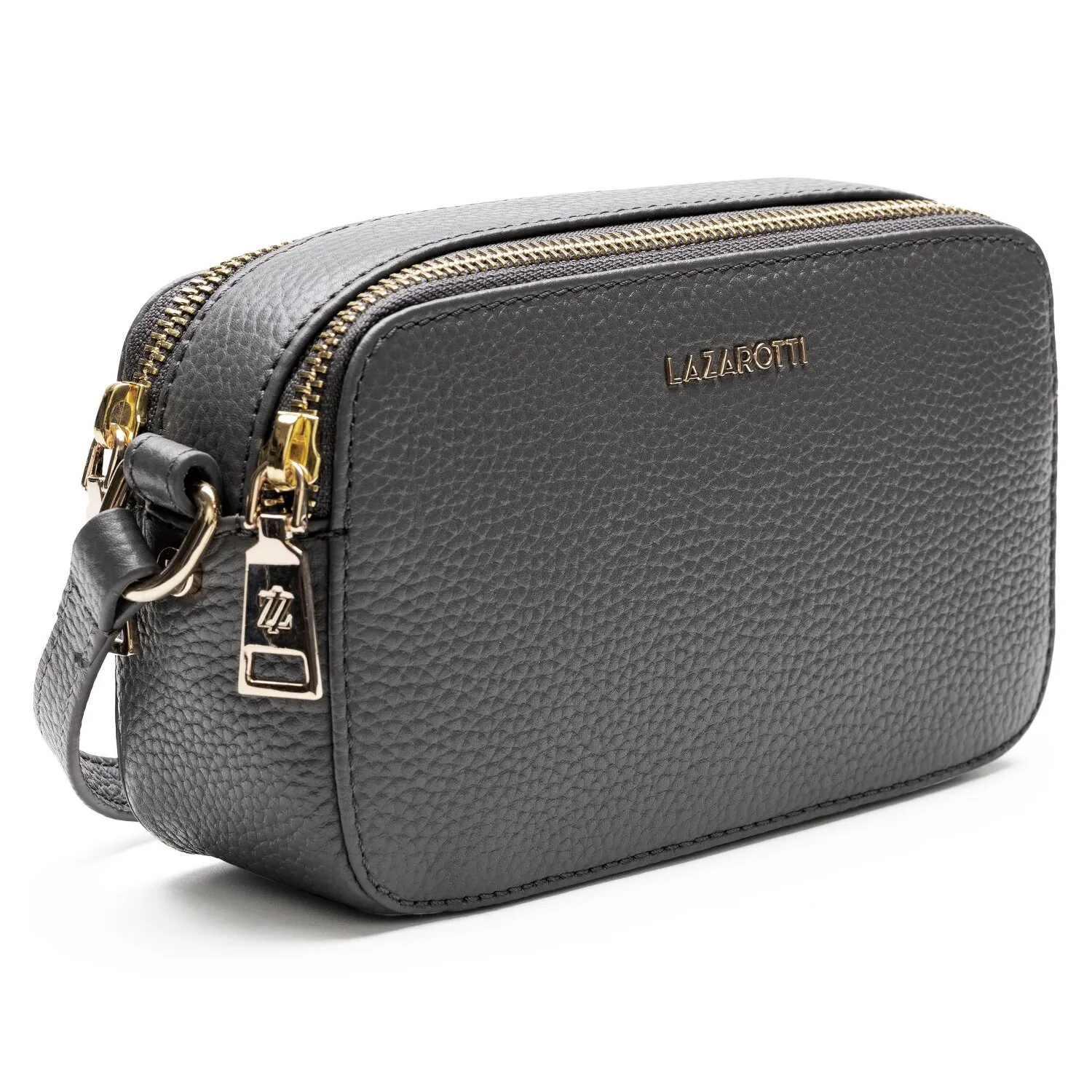 Lazarotti Bologna Leather Shoulder Bag Pelle 18 cm