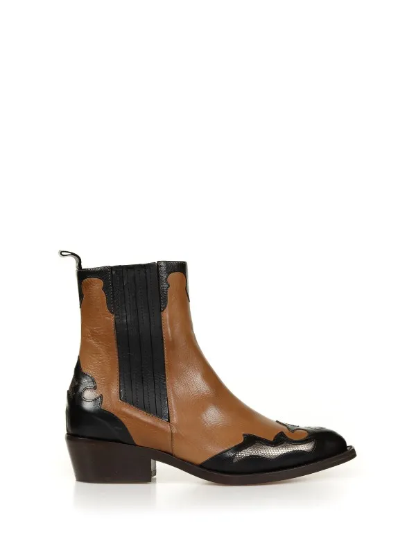 Leather Booties