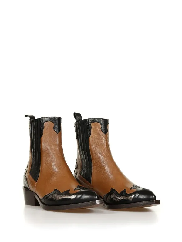 Leather Booties