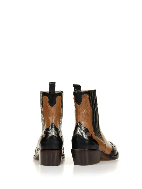 Leather Booties
