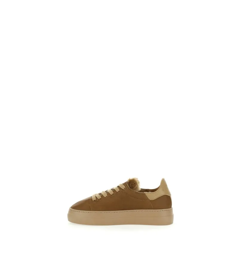 Leather sneakers