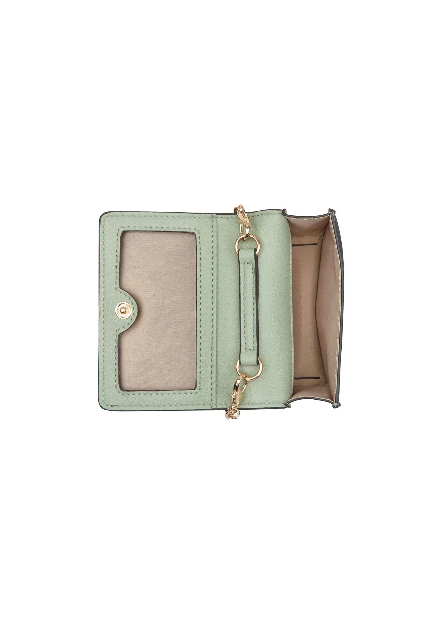 Lenna micro chain card sling bag - crossbody