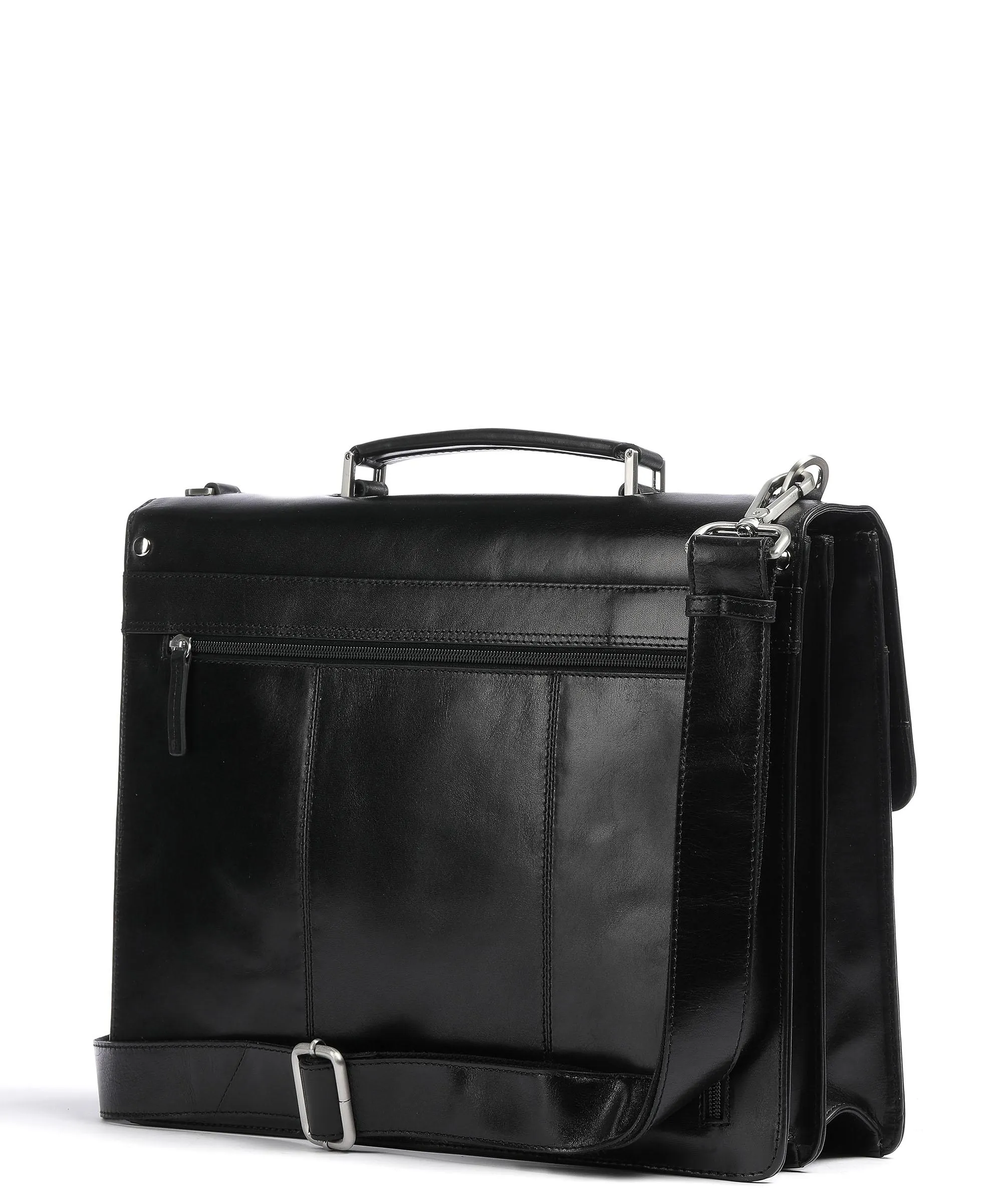  Leonhard Heyden Cambridge Cartella 15″ pelle nero  