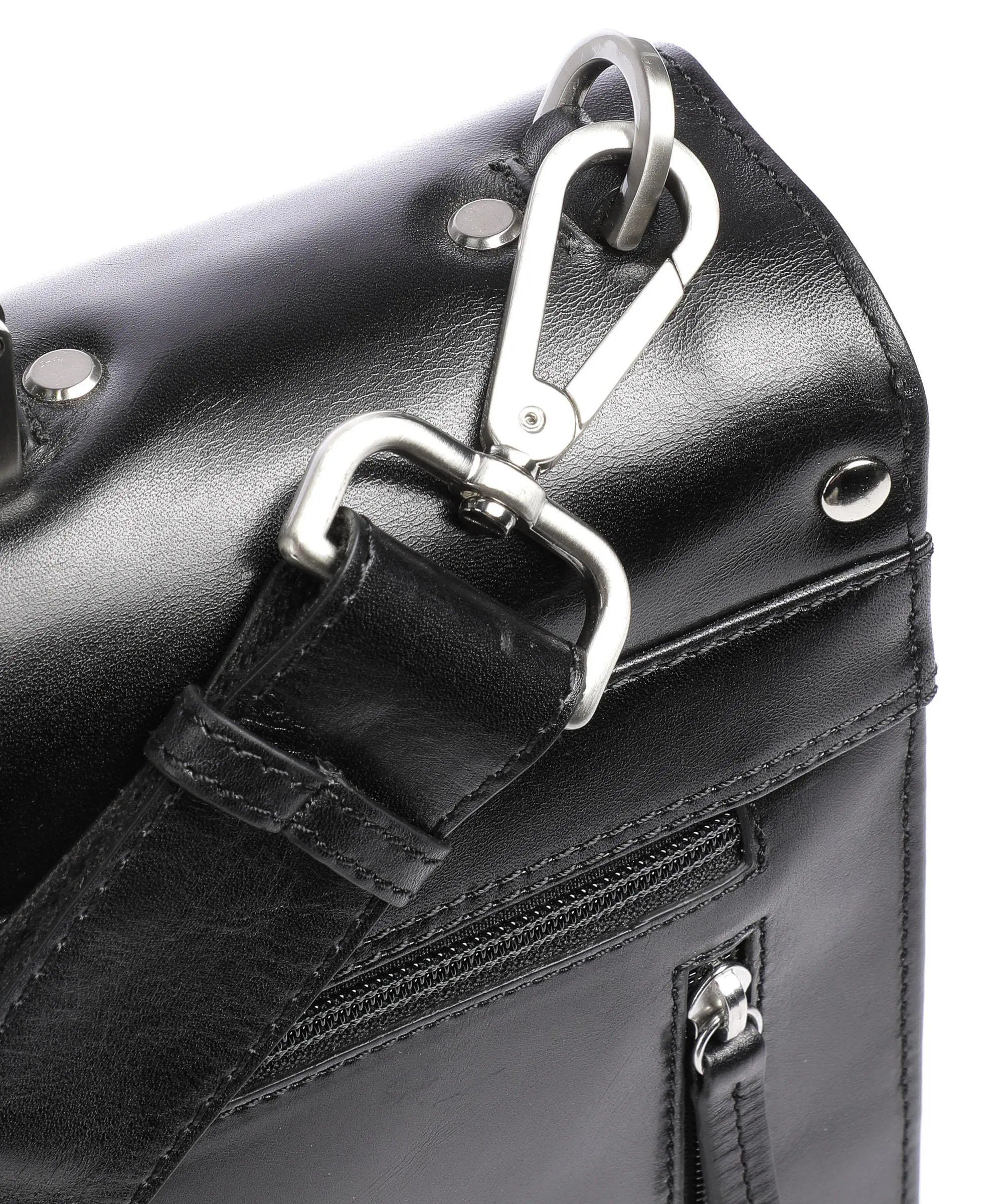  Leonhard Heyden Cambridge Cartella 15″ pelle nero  