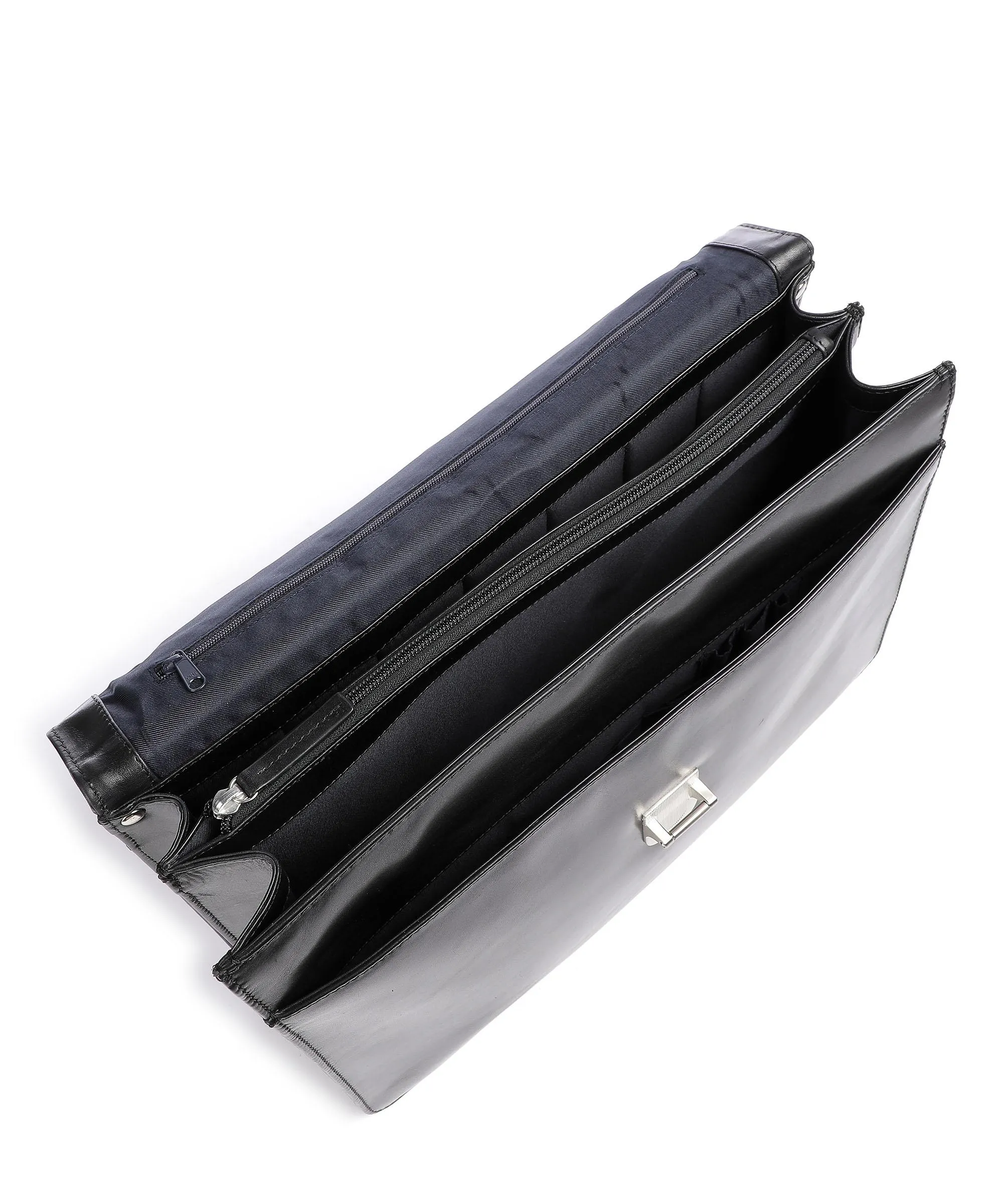  Leonhard Heyden Cambridge Cartella 15″ pelle nero  