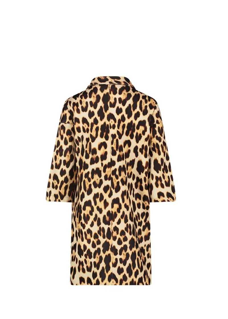 Leopard Print Coat