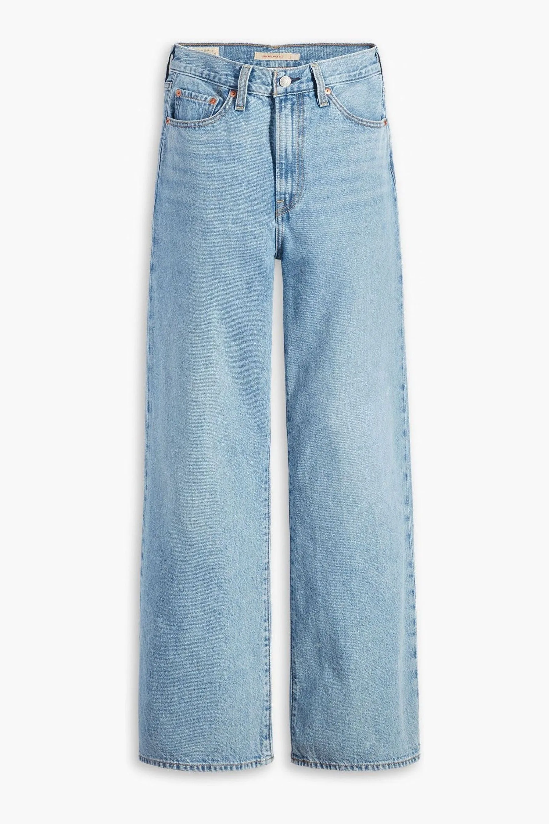 Levi's® Ribcage Gamba Larga 100% Cotone Jeans    
