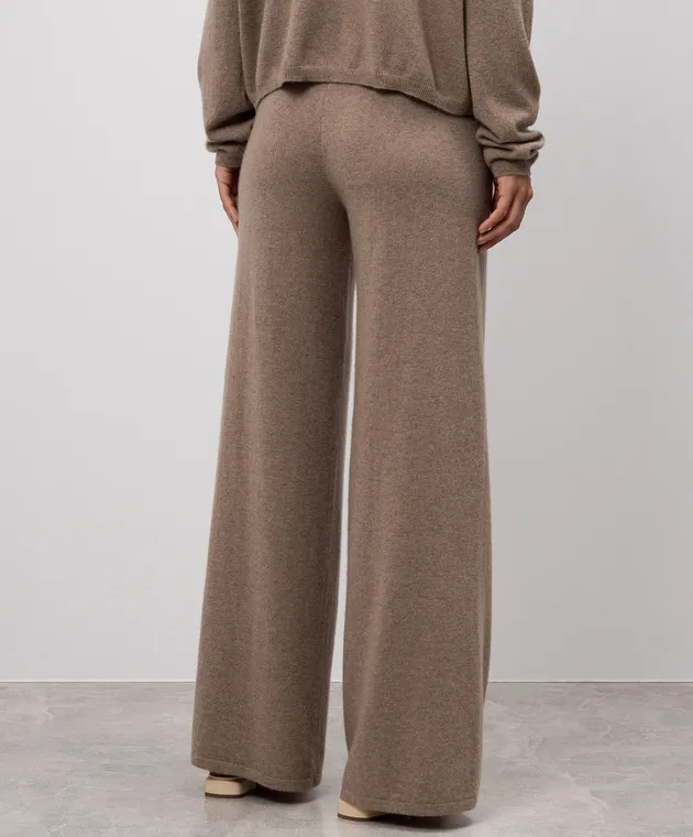 LISA YANG Pantaloni Sofi in cashmere beige melange 2024328