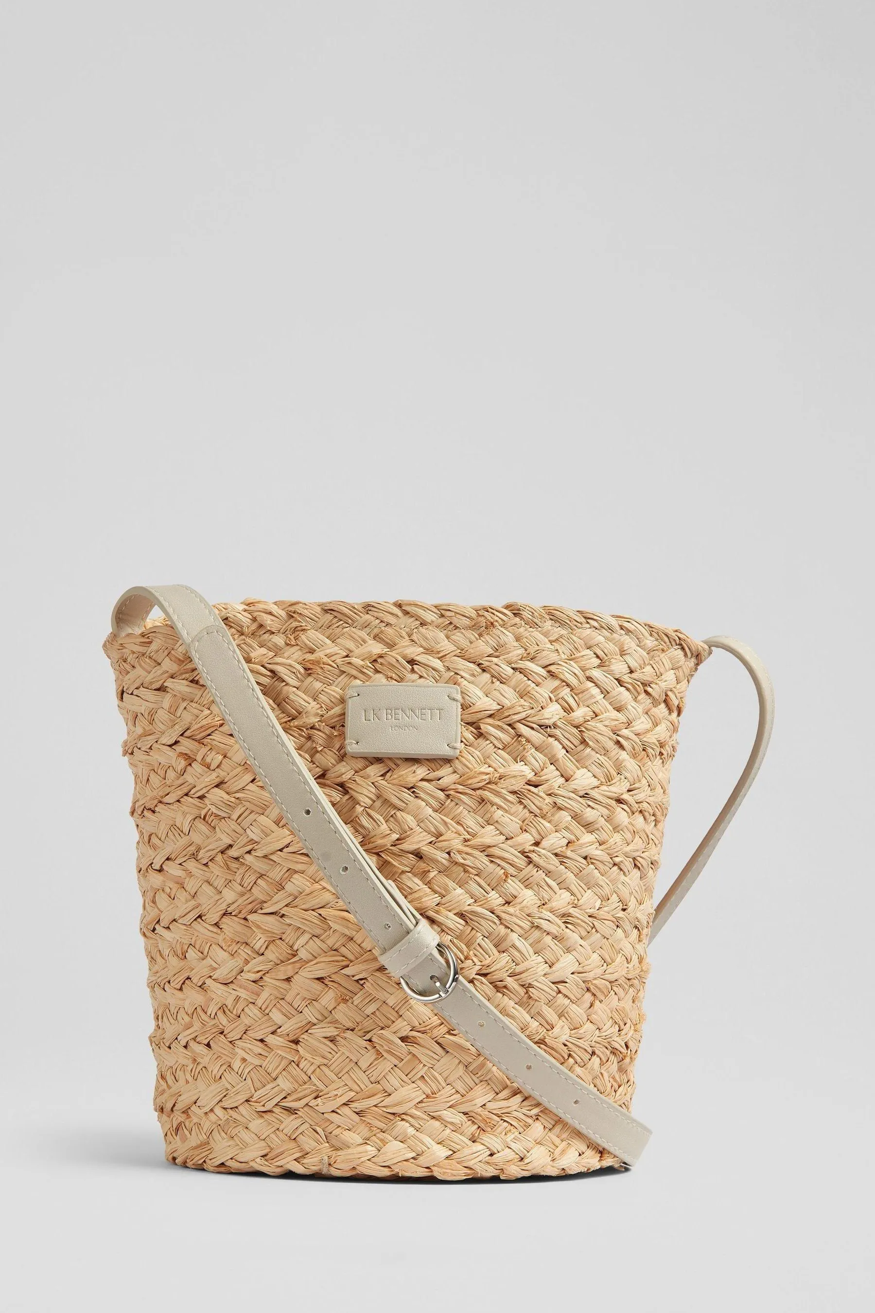LK Bennett - Mandy - Rafia Bucket Bag