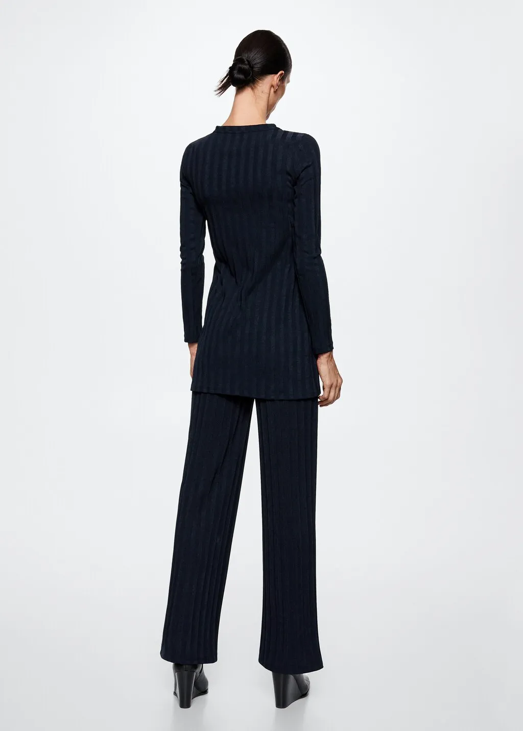 Long Sleeve Split T-shirt