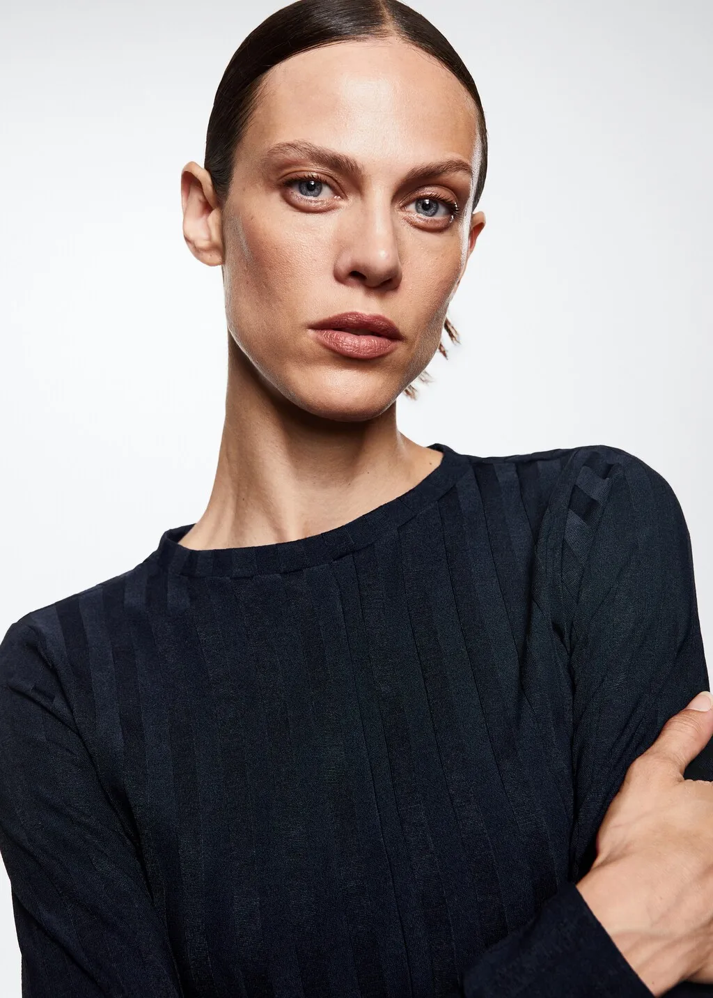 Long Sleeve Split T-shirt