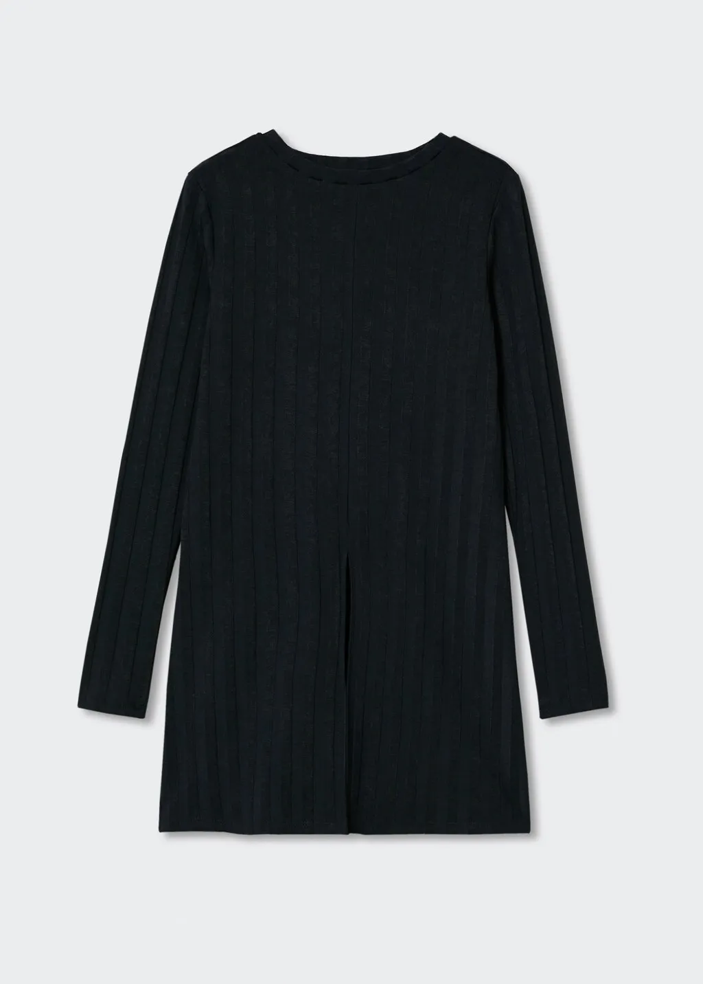 Long Sleeve Split T-shirt