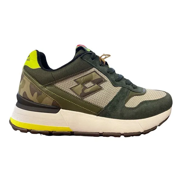 Lotto Leggenda Tokyo Ginza Camo sneakers men 217863 97J green-grey