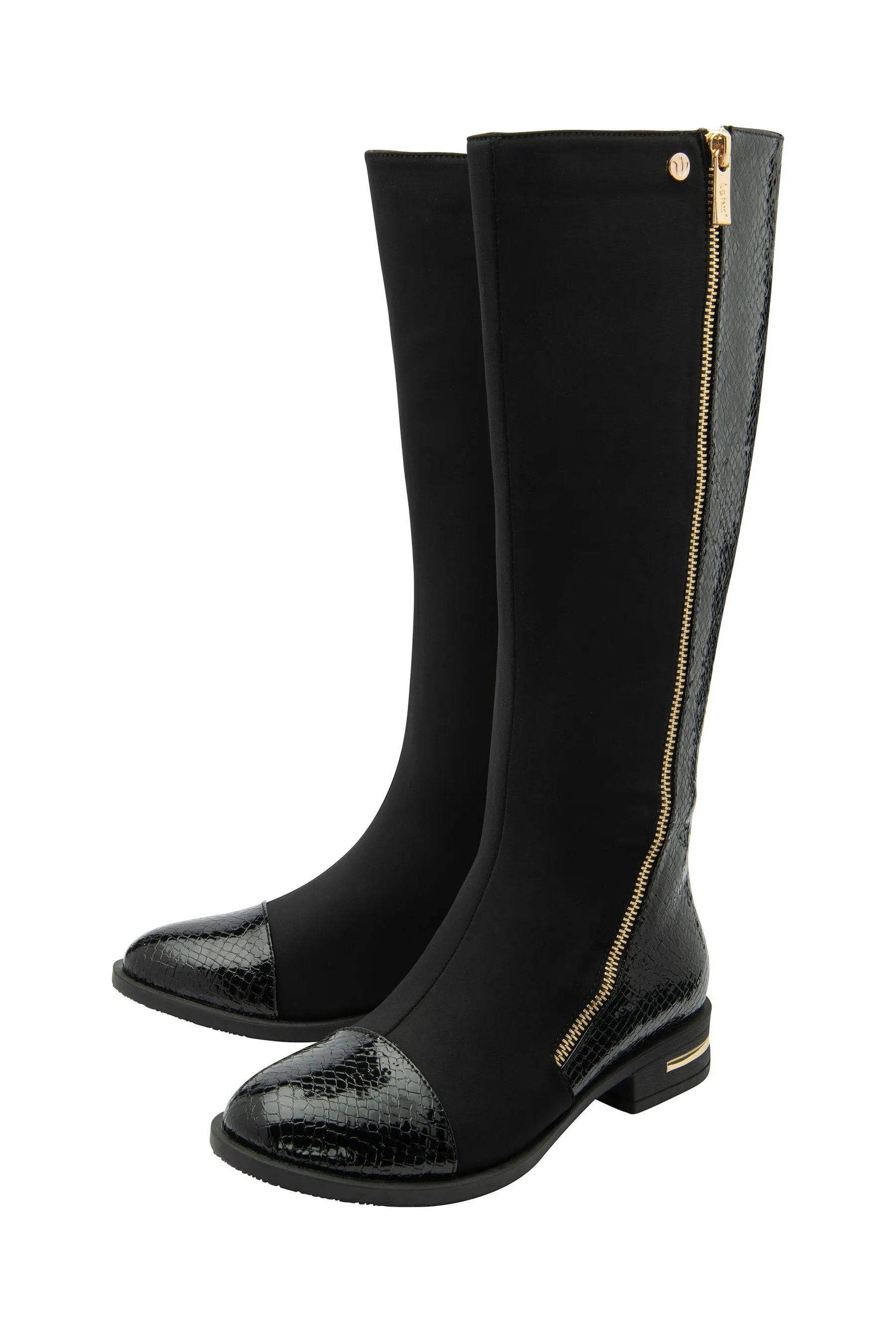 Lotus - Knee-high Boots