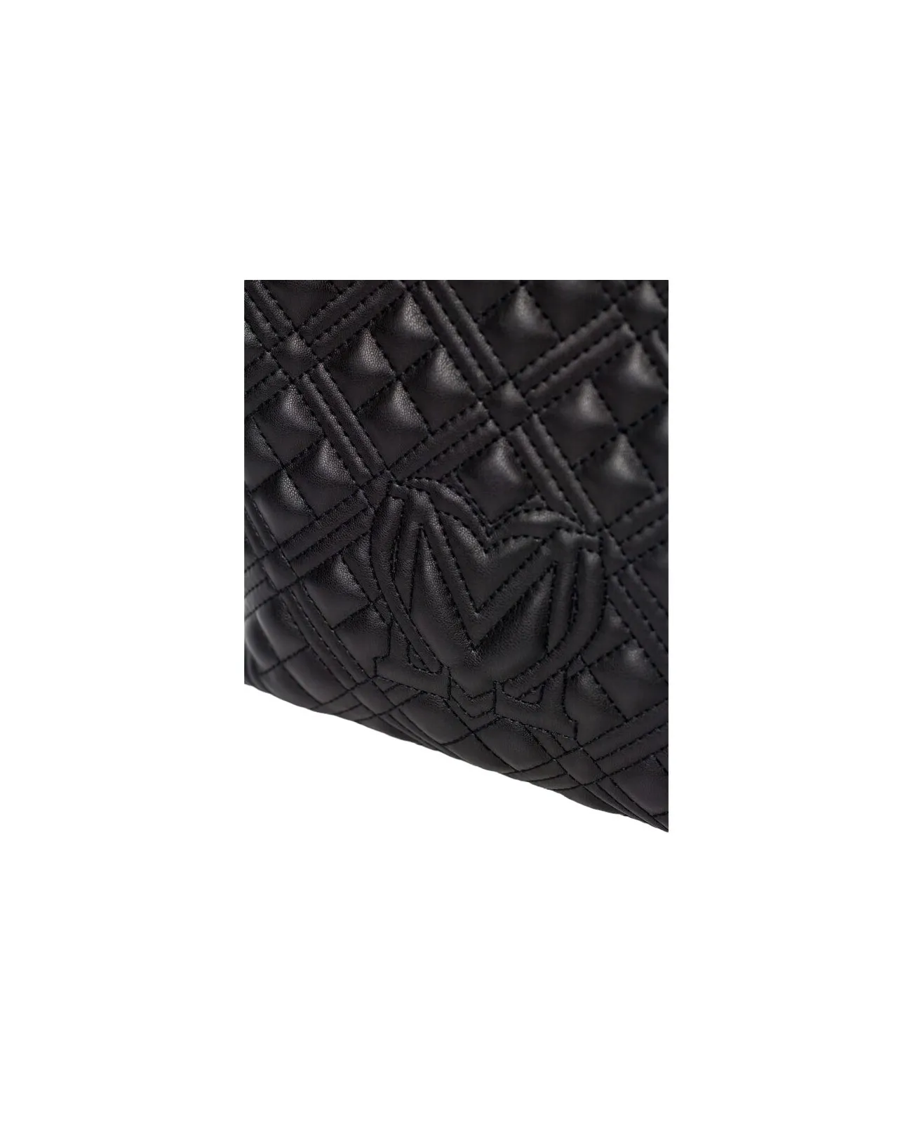 Love Moschino Quilted Leather Bucket Bag with Shoulder Strap | Studioarch.com