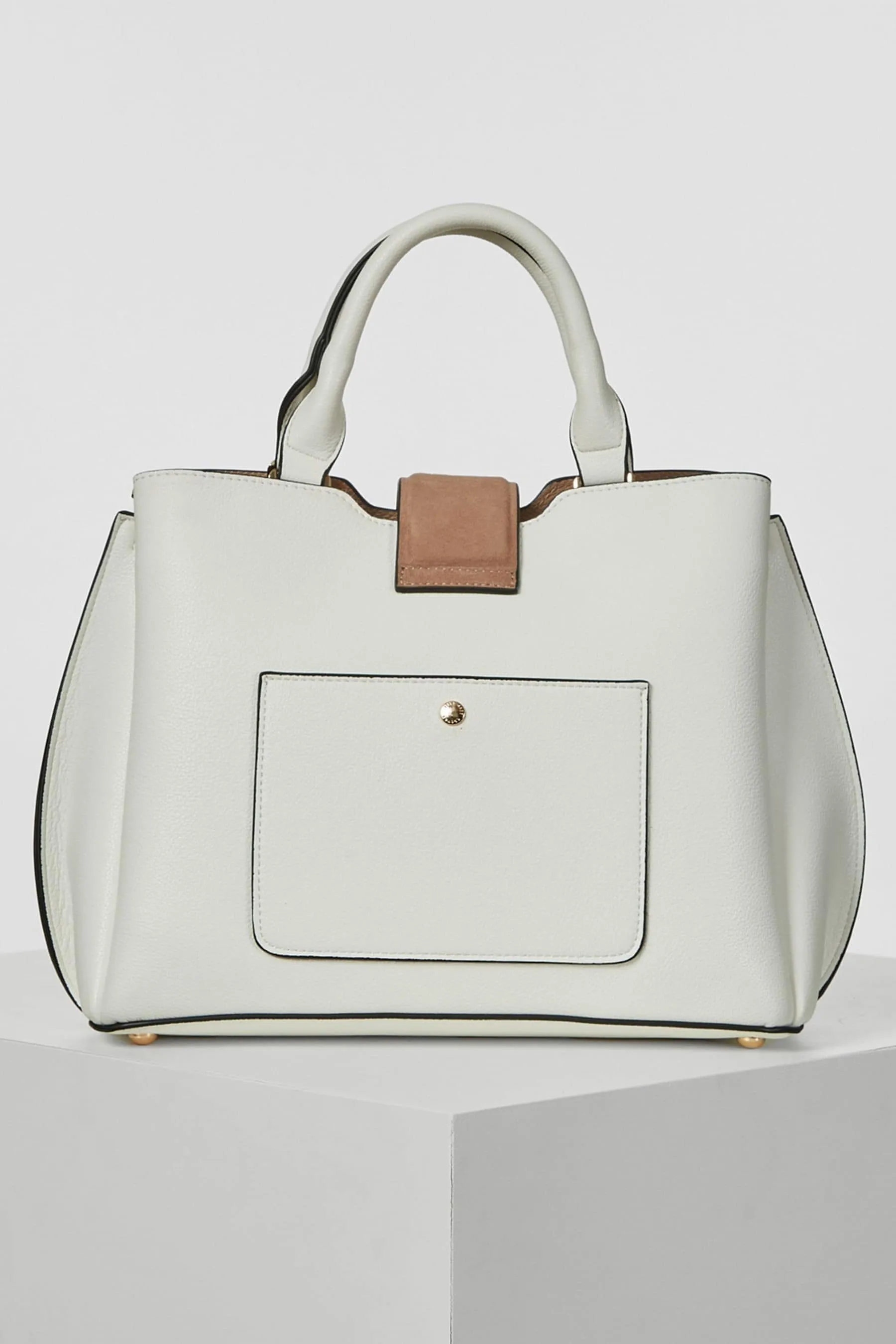 Luella Grey Tote Bag - Orlanda Style - Bianco Color | Result: Luella Grey Tote Bag - Orlanda Style - Bianco