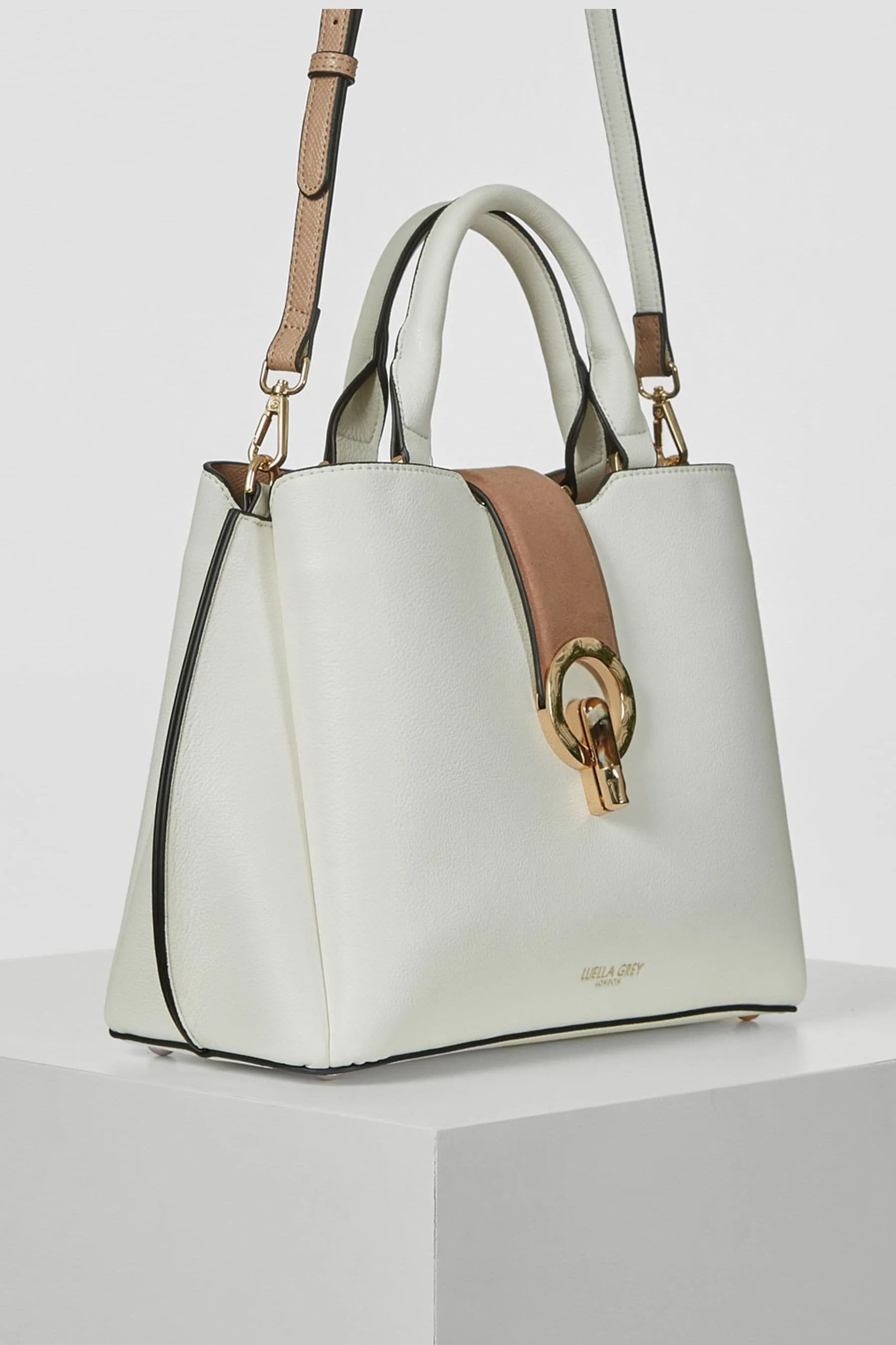 Luella Grey Tote Bag - Orlanda Style - Bianco Color | Result: Luella Grey Tote Bag - Orlanda Style - Bianco