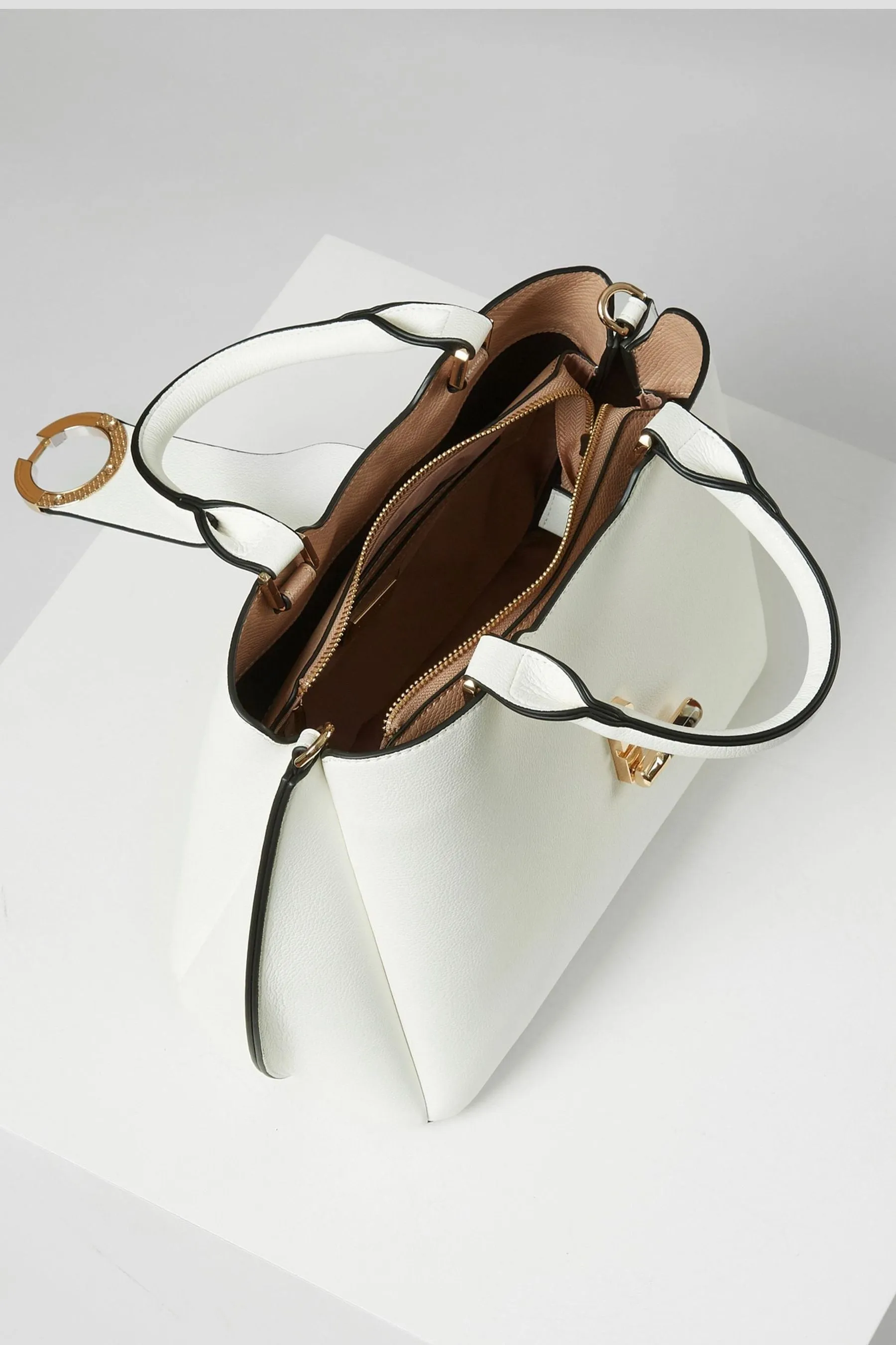 Luella Grey Tote Bag - Orlanda Style - Bianco Color | Result: Luella Grey Tote Bag - Orlanda Style - Bianco