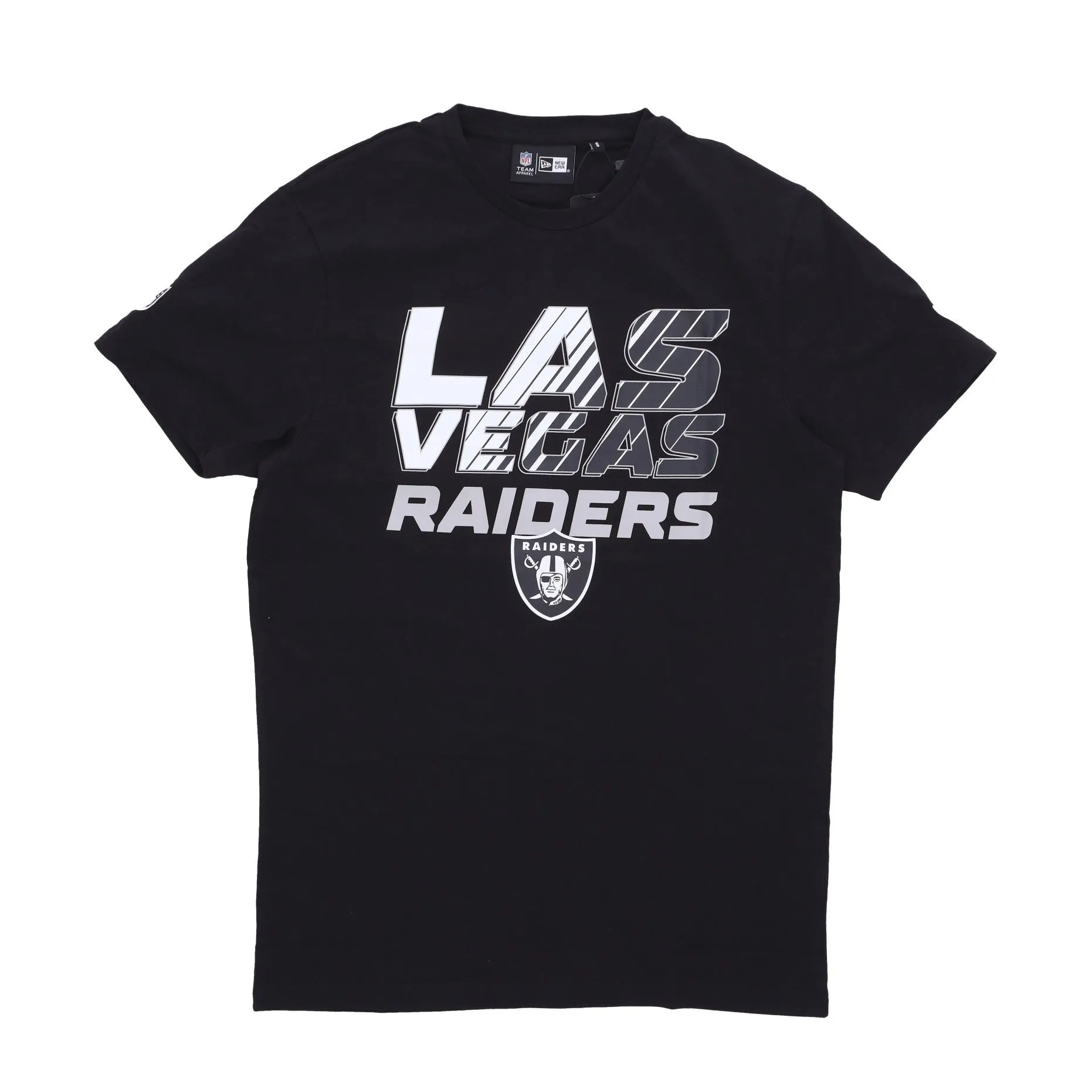 Maglietta Uomo Nfl Gradient Wordmark Tee Lasrai Black/white