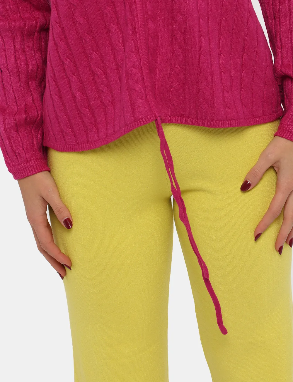 Sandro Ferrone Fuchsia Sweater