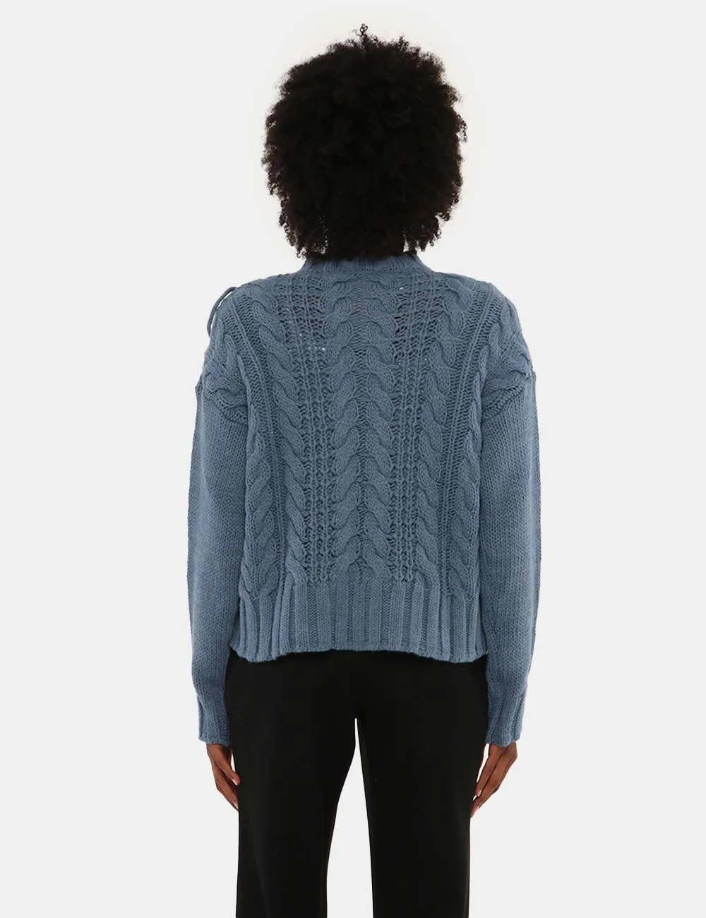 Sandro Ferrone Braided Sweater