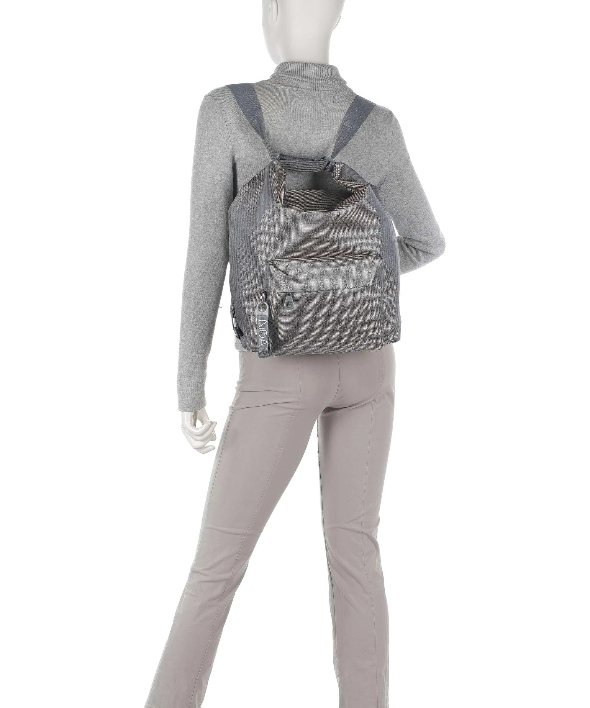 Mandarina Duck MD20 Lux Borsa a zainetto poliestere grigio  