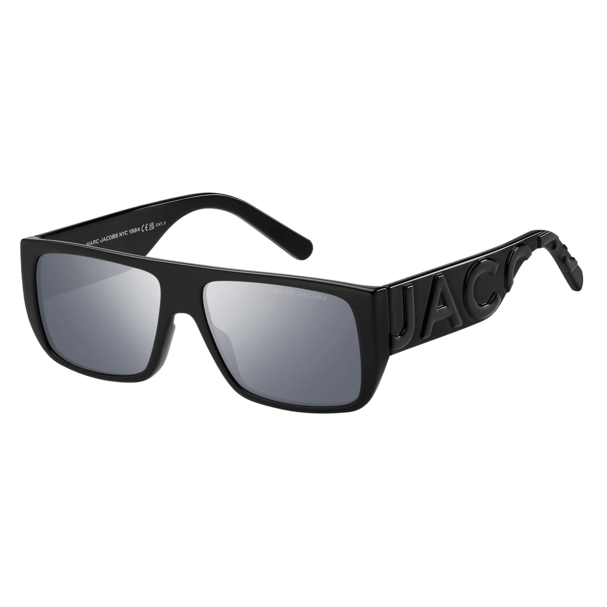   Marc Jacobs MARC LOGO 096/S - 08A T4 Nero Grigio | Occhiale Da Sole Unisex 