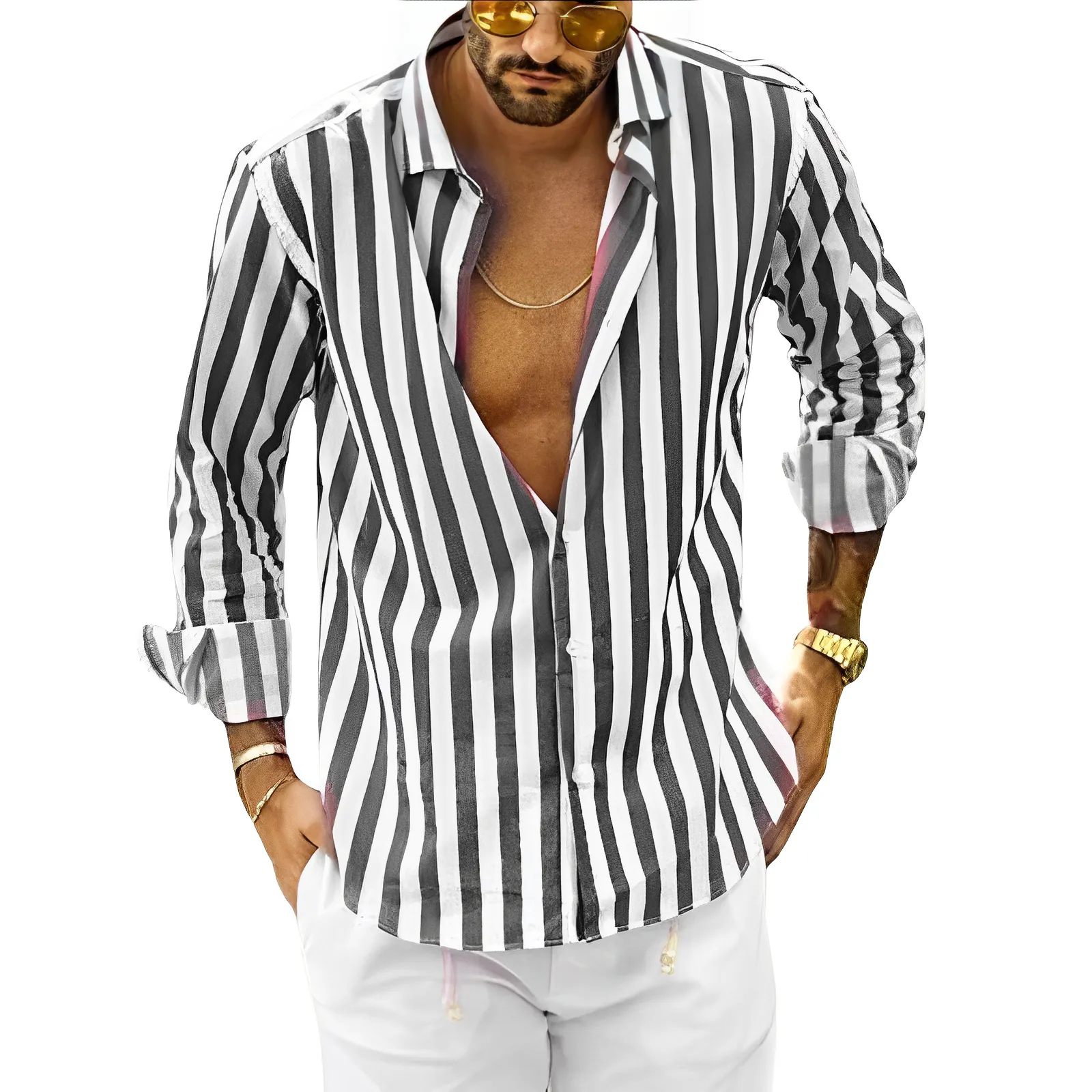 Martin - Striped Shirt for Summer