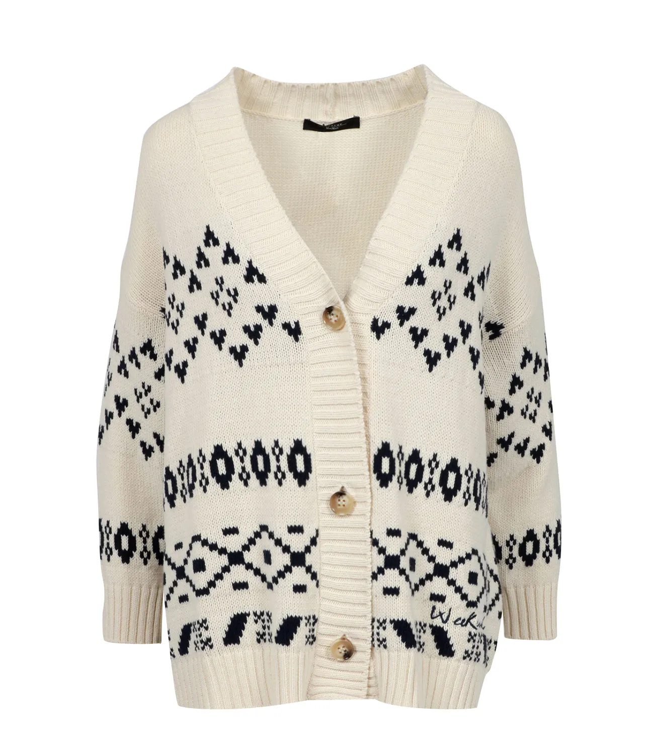 Max Mara Weekend Cardigan Acacia Panna Nero