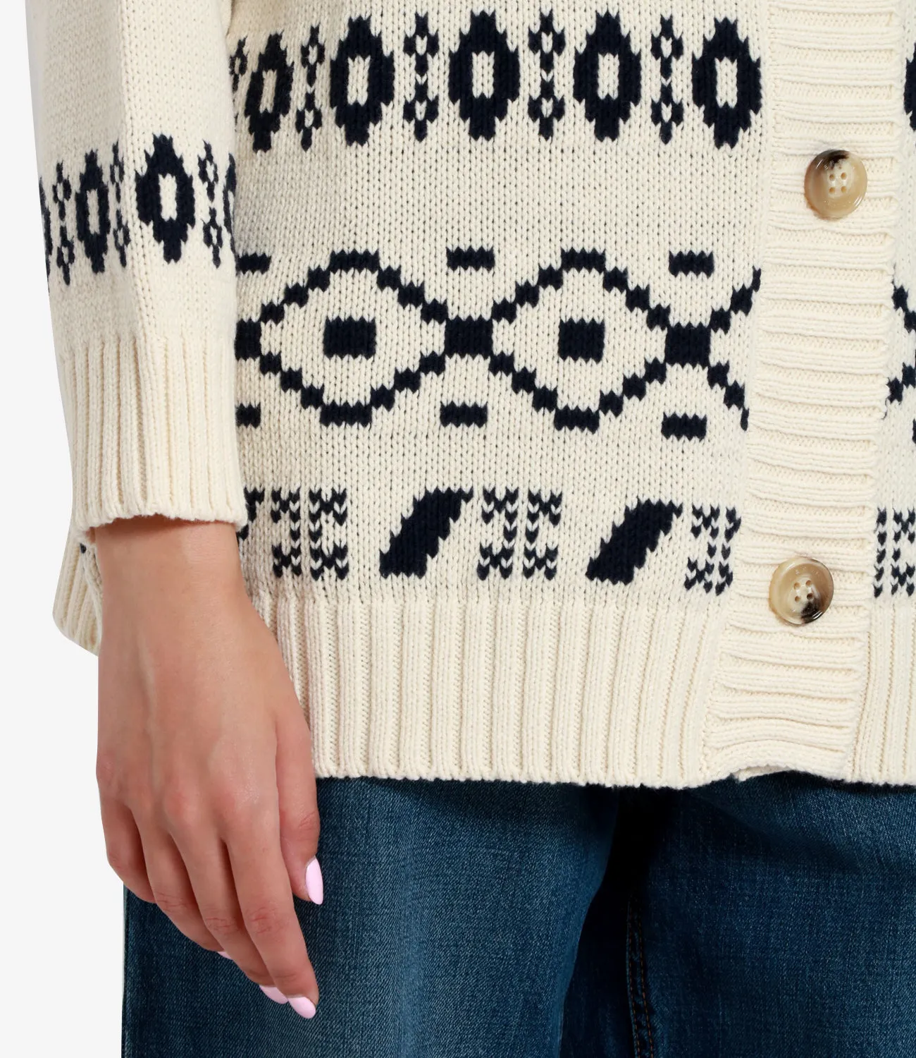 Max Mara Weekend Cardigan Acacia Panna Nero