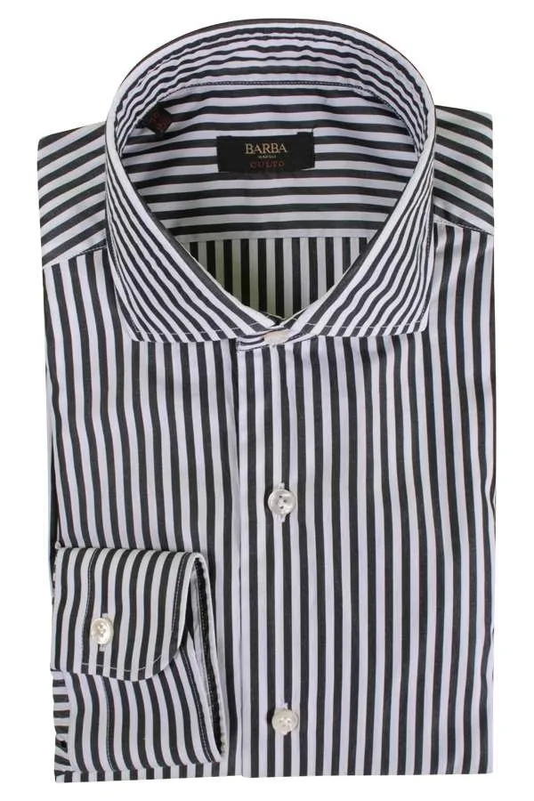 Men's Black Napoli Beard Shirt