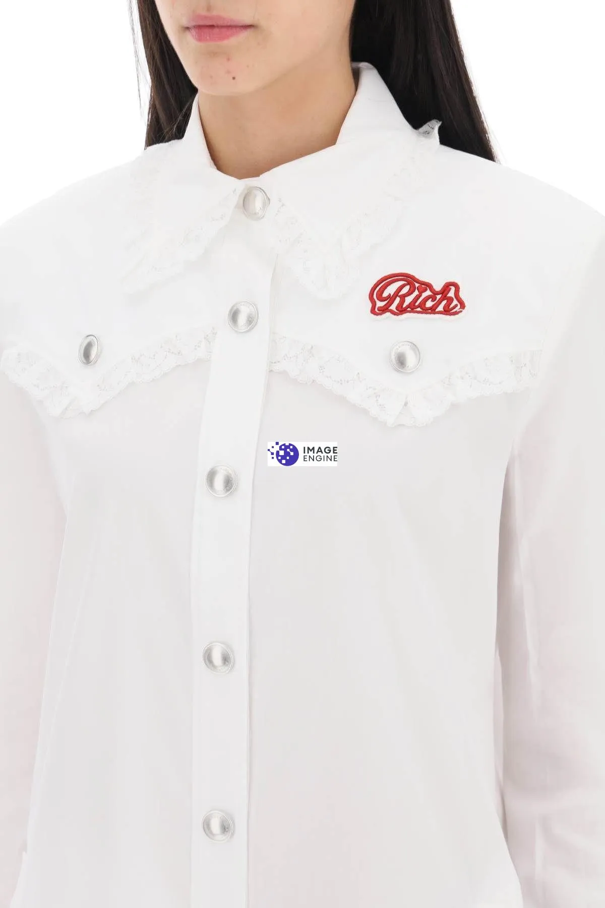 Mini abito con patch logo