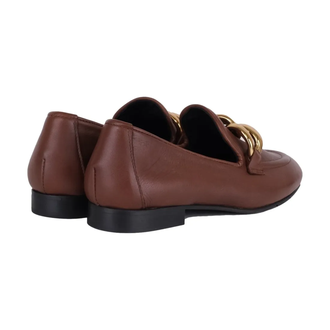 MOCASSINO CON ACCESSORIO POESIE VENEZIANE JJA62 CARAMELLO