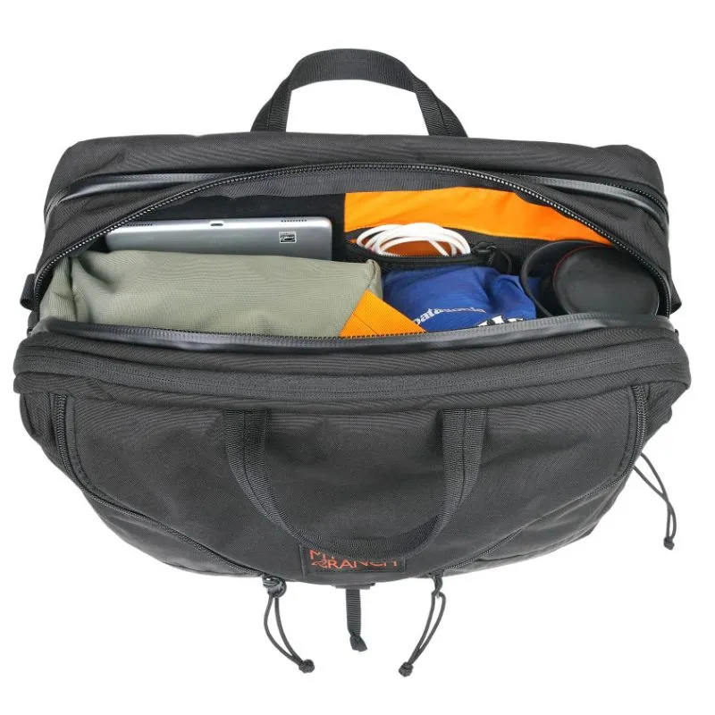 Mystery Ranch 3 Way 18 - Borsa a tracolla espandibile, colore nero